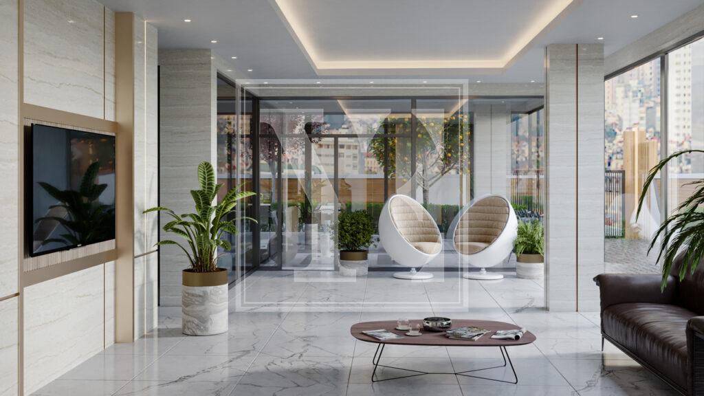 Moderne Wohnung 1+1 im Zentrum von Alanya