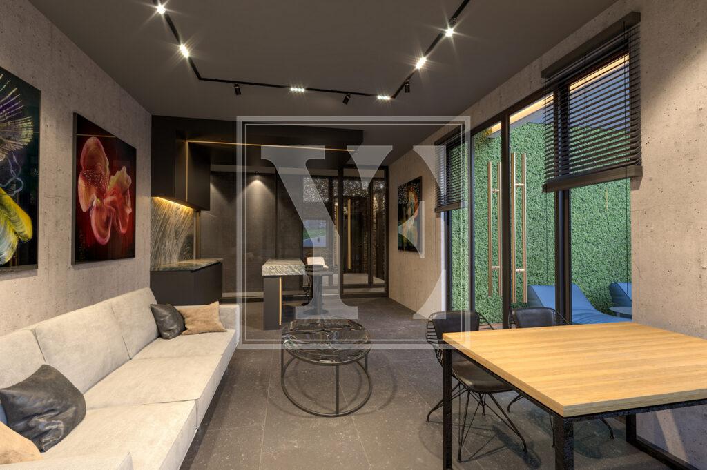 Ausgezeichnete Wohnung 1+1 in Strandnähe im Zentrum von Oba, Alanya.