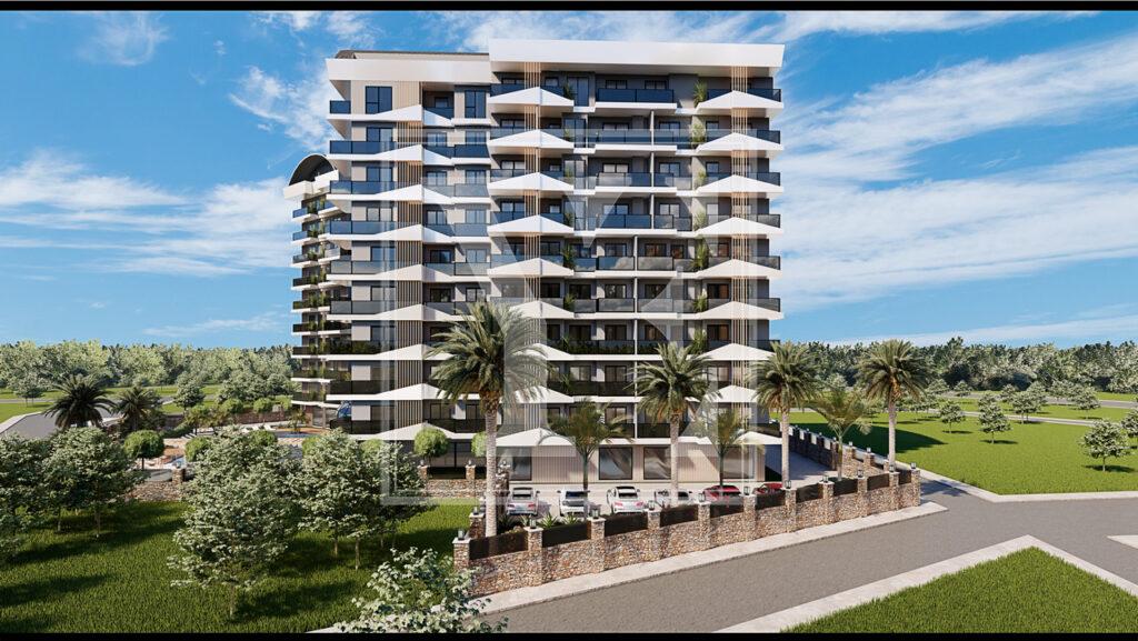 Wonderful apartment 2+1 in the center of Alanya