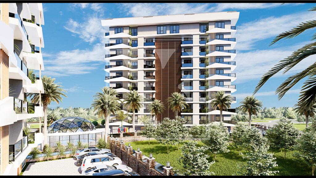 Wonderful apartment 2+1 in the center of Alanya