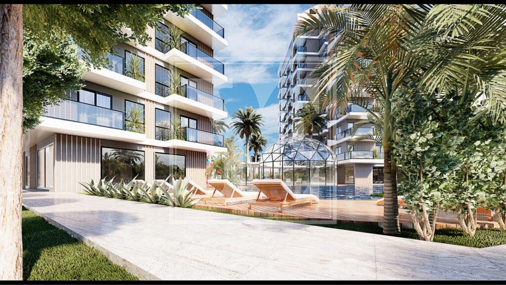 Wonderful apartment 2+1 in the center of Alanya