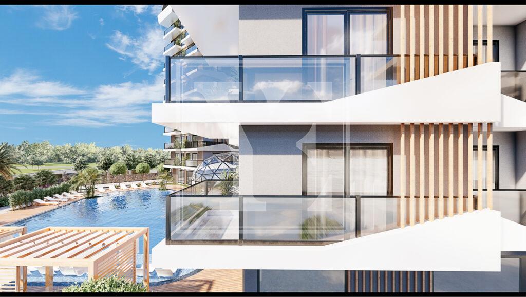 Wonderful apartment 2+1 in the center of Alanya