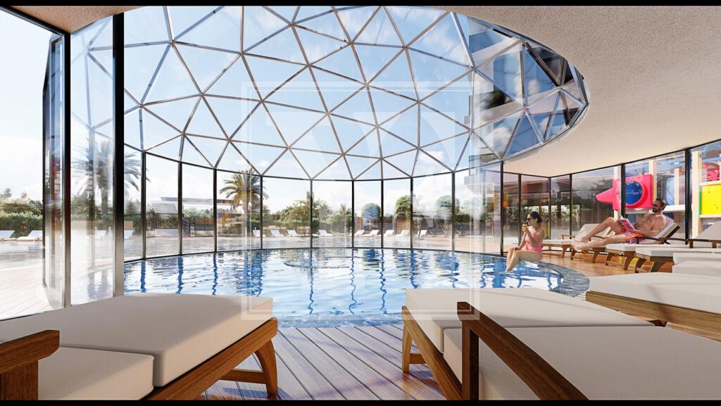 Wonderful apartment 2+1 in the center of Alanya