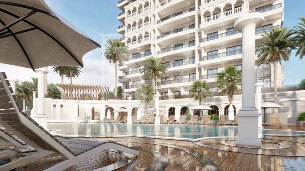 4+1 garden duplex in the wonderful area in Avsallar