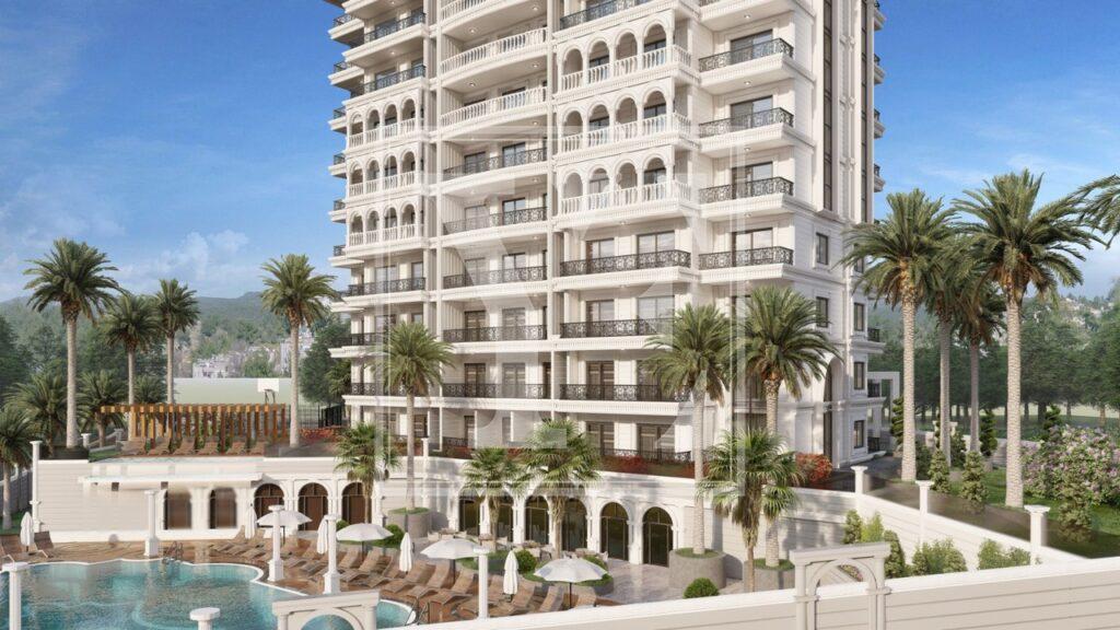 4+1 garden duplex in the wonderful area in Avsallar