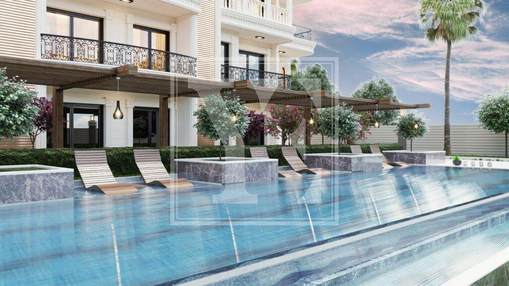 باغ دوبلکس 2+1 در منطقه فوق العاده آوسالار