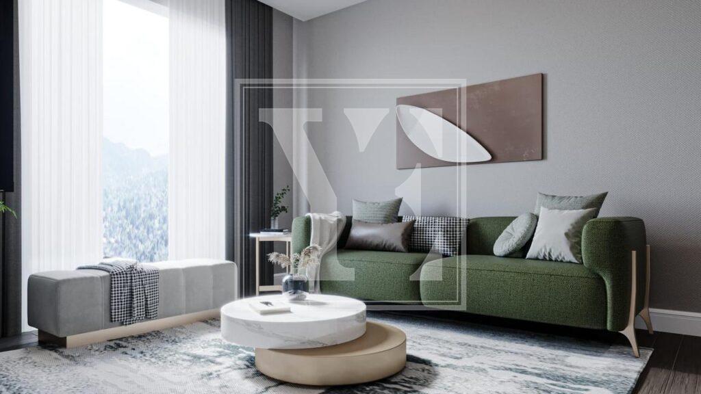 باغ دوبلکس 2+1 در منطقه فوق العاده آوسالار