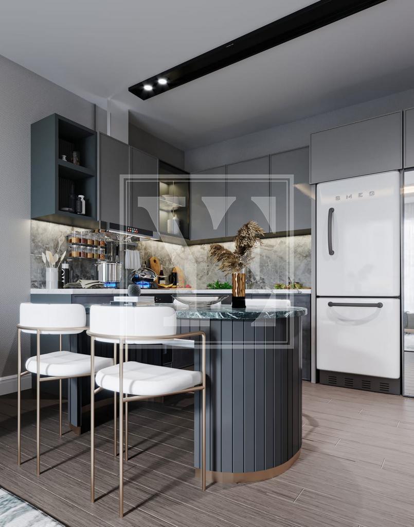 باغ دوبلکس 2+1 در منطقه فوق العاده آوسالار