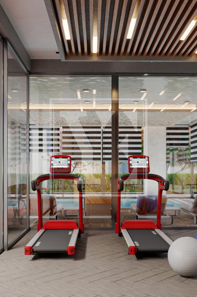 باغ دوبلکس 2+1 در منطقه فوق العاده آوسالار