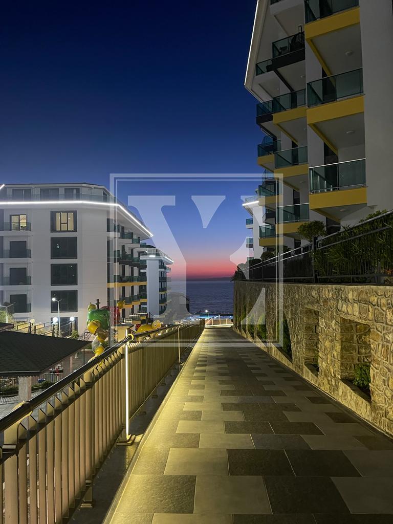 Beautiful 2+1 garden duplex in the area in Kargicak