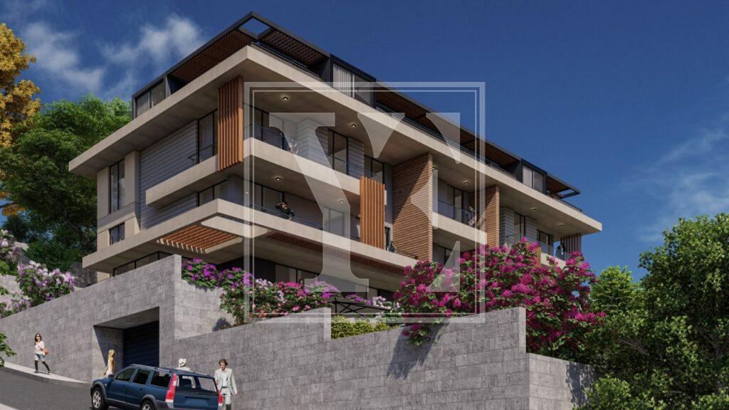 Дуплекс на крыше 3+1 в красивом районе Алании