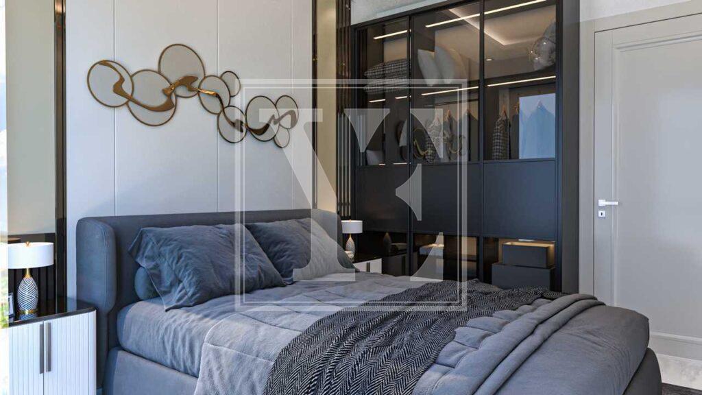 Дуплекс 2+1 на крыше в районе Оба