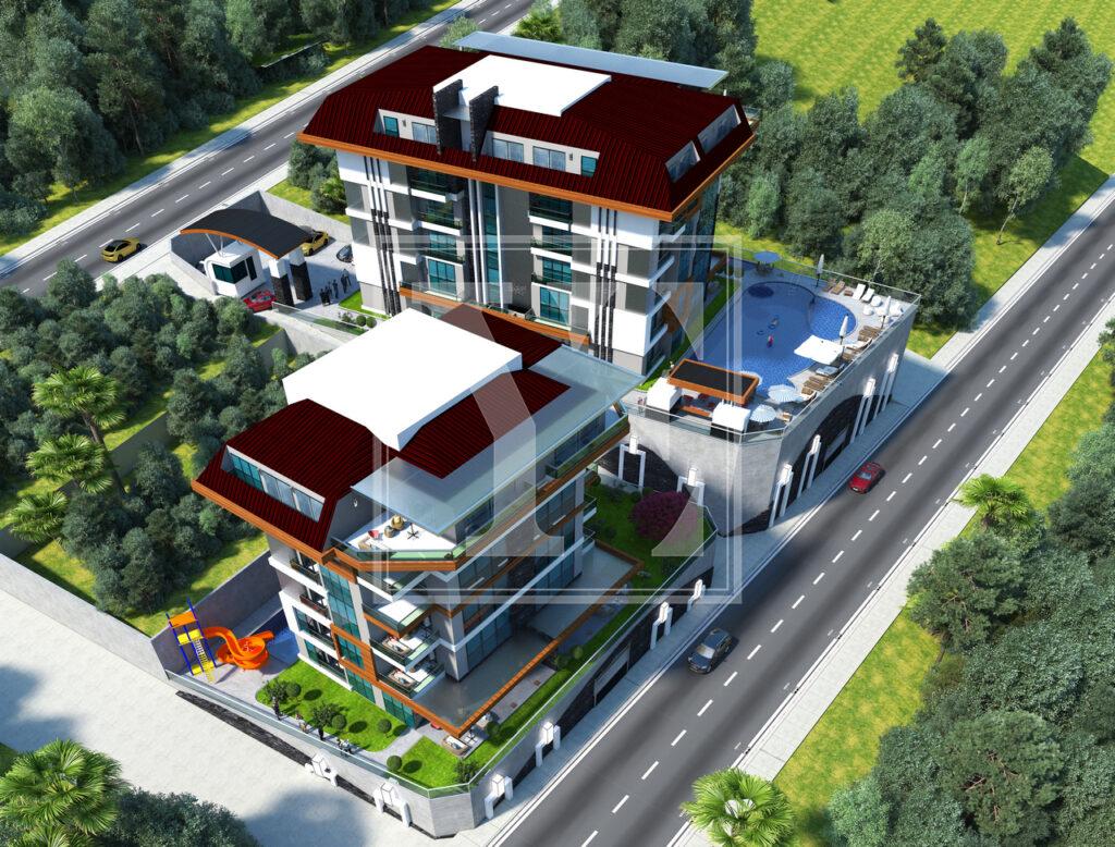 Уютная квартира 3+1 в Кестеле