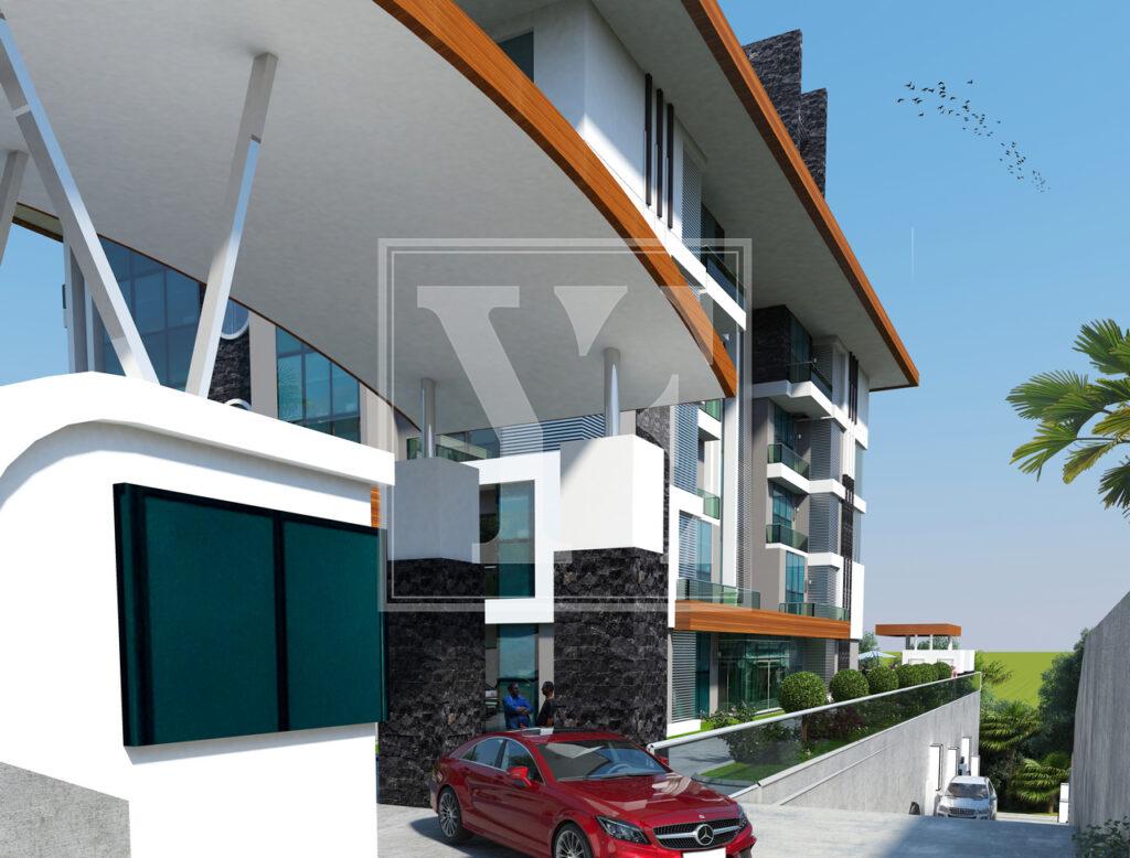 Уютный дуплекс 2+1 в районе Кестель