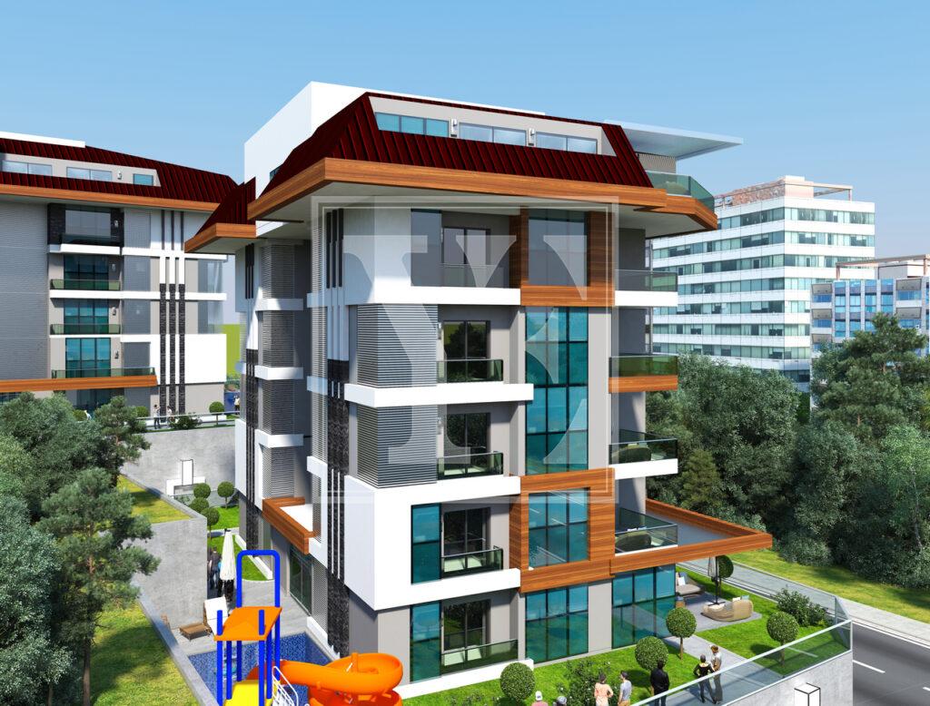 Уютный дуплекс 2+1 в районе Кестель