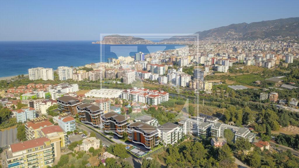 Современный дуплекс на крыше 3+1 в красивом районе Кестеля