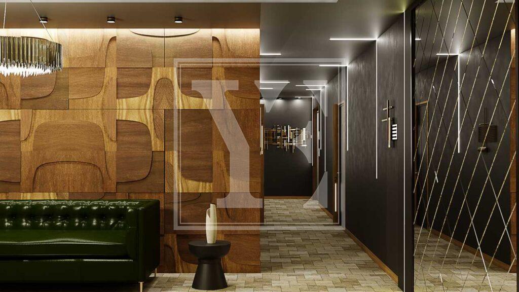 1+1 modern apartment in Oba for Sale