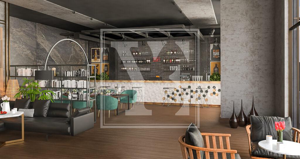 Елегантний садовий дуплекс 2+1 з прекрасним видом на Середземне море