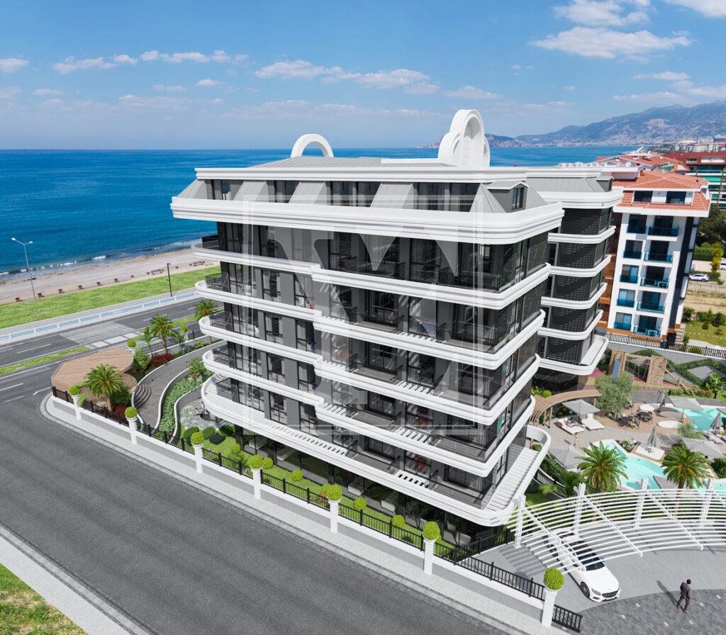 Wonderful apartment 2+1 in the nice project in Kestel