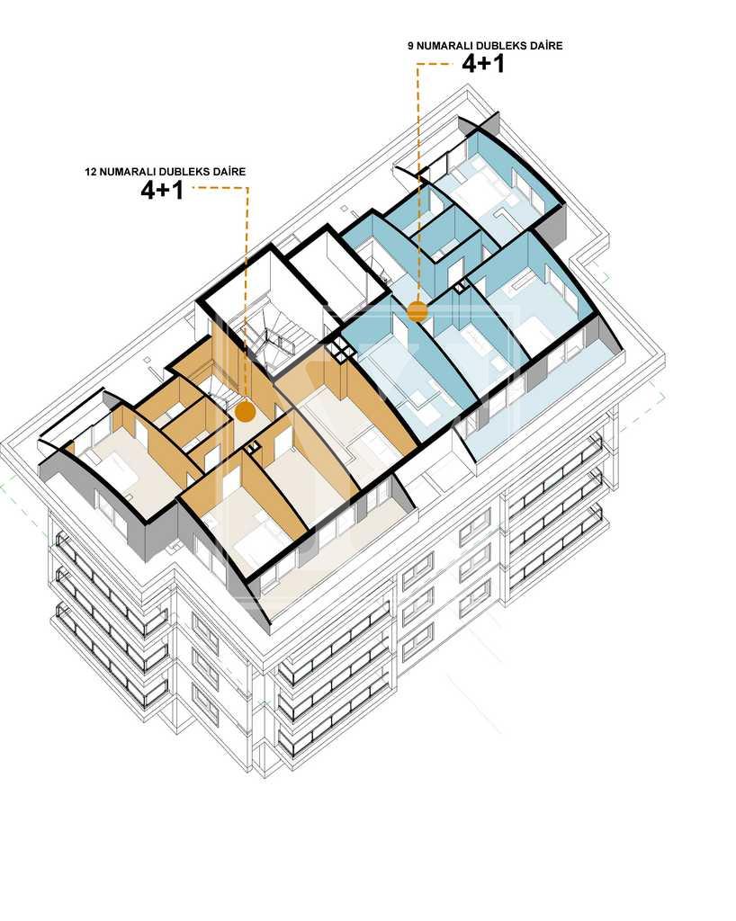Красивая квартира 1+1 для инвестиций в Авсалларе
