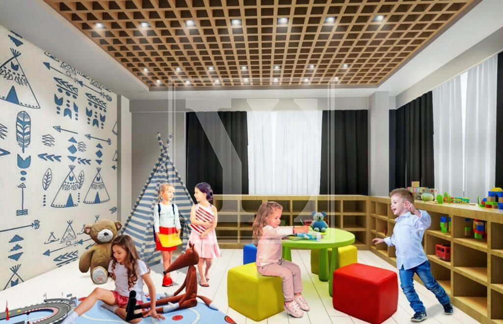 Красивий і сучасний дуплекс на даху 3+1 в елітному проекті в Аланії