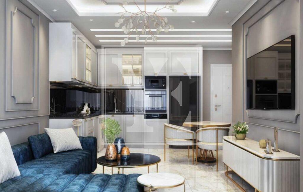 Roof duplex 4+1 in a luxury residential complex