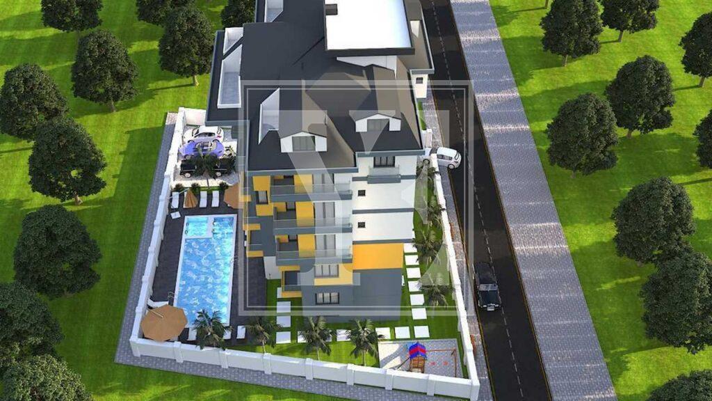 سقف دنج دوبلکس 2+1 در منطقه زیبای آوسالار