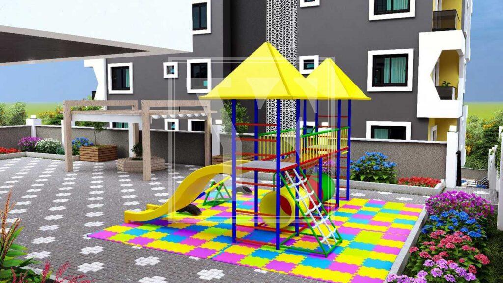 Tolle Maisonette-Wohnung 2+1 in der wunderschönen Gegend in Çiplakli