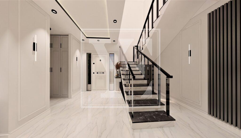 Дворівнева вілла в красивому районі Бекташ