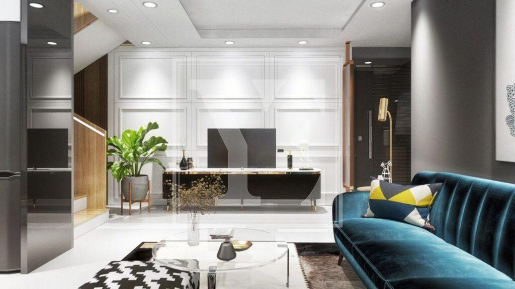 Красивий і сучасний дуплекс на даху 3+1 в елітному проекті в Аланії