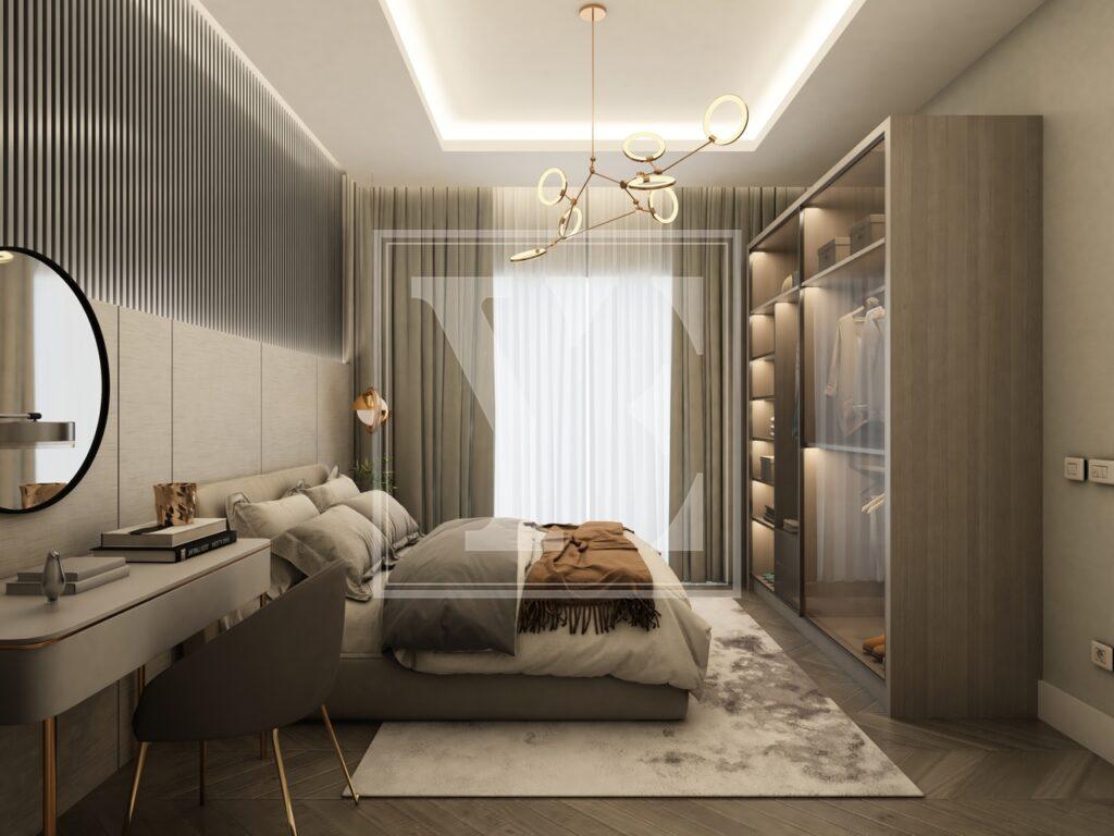 Cozy apartment 1+1 for investment in the beautiful area in Kargicak