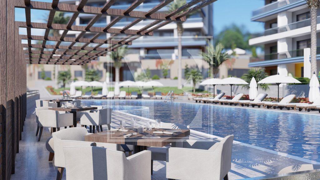 Гарний дуплекс на даху 3+1 для життя в красивому районі Каргиджака