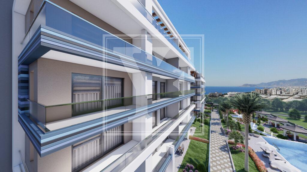 Гарний дуплекс на даху 3+1 для життя в красивому районі Каргиджака