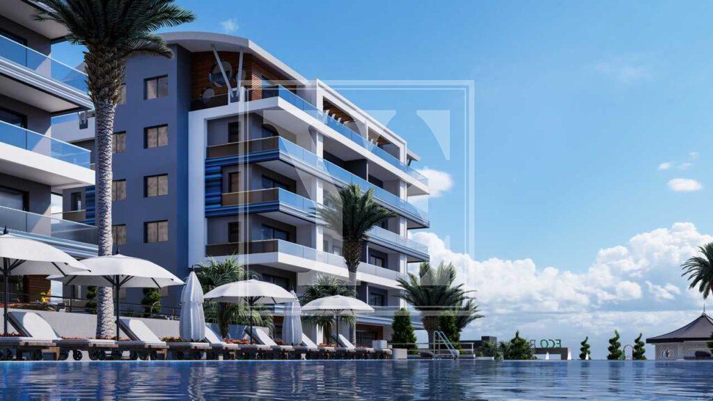 Квартира 2+1 в великолепном проекте с прекрасным видом на Каргыджак (Продано)