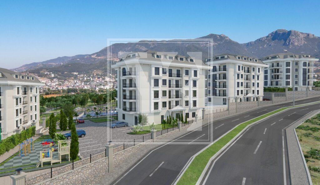 Красивый дуплекс на крыше 5+1 в прекрасном районе Оба