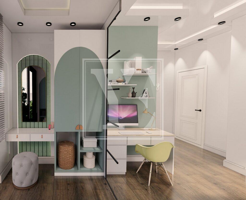 Дворівнева вілла в красивому районі Бекташ