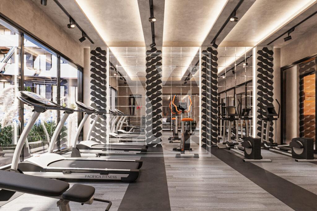 Schöne Garten-Maisonette 2+1 mit schöner Lage in Cikcilli, Alanya