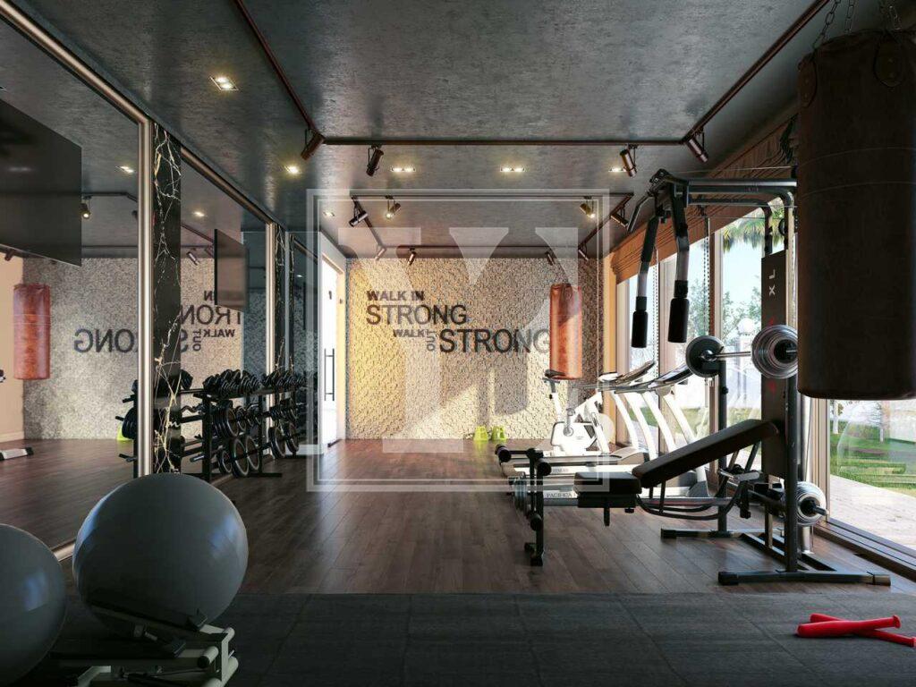 1+1 Elegant Apartment in the Center of Alanya