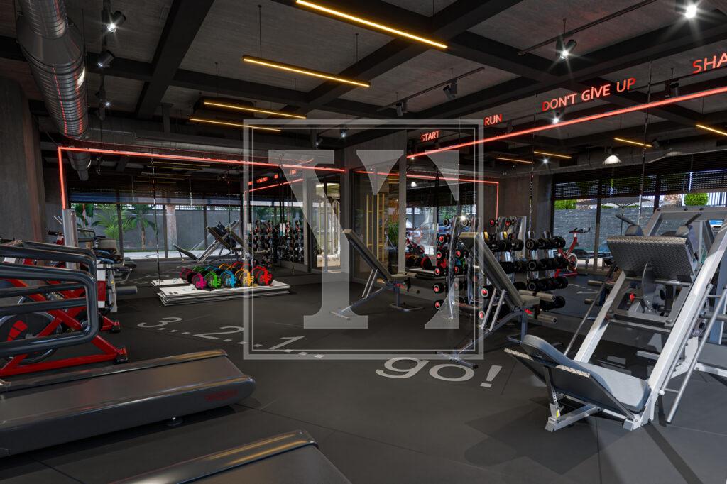 Красивый и роскошный лофт 1+1 недалеко от пляжа в центре Алании (Продано)