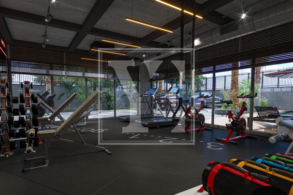 Красивый и роскошный лофт 1+1 недалеко от пляжа в центре Алании (Продано)