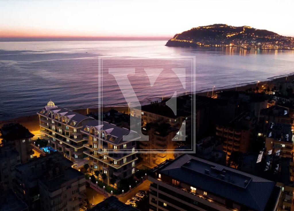 1+1 Elegant Apartment in the Center of Alanya