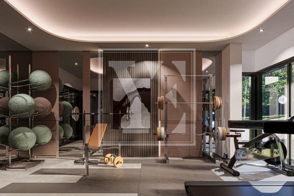 سقف دوبلکس مدرن 3+1 در پروژه زیبا در اوبا