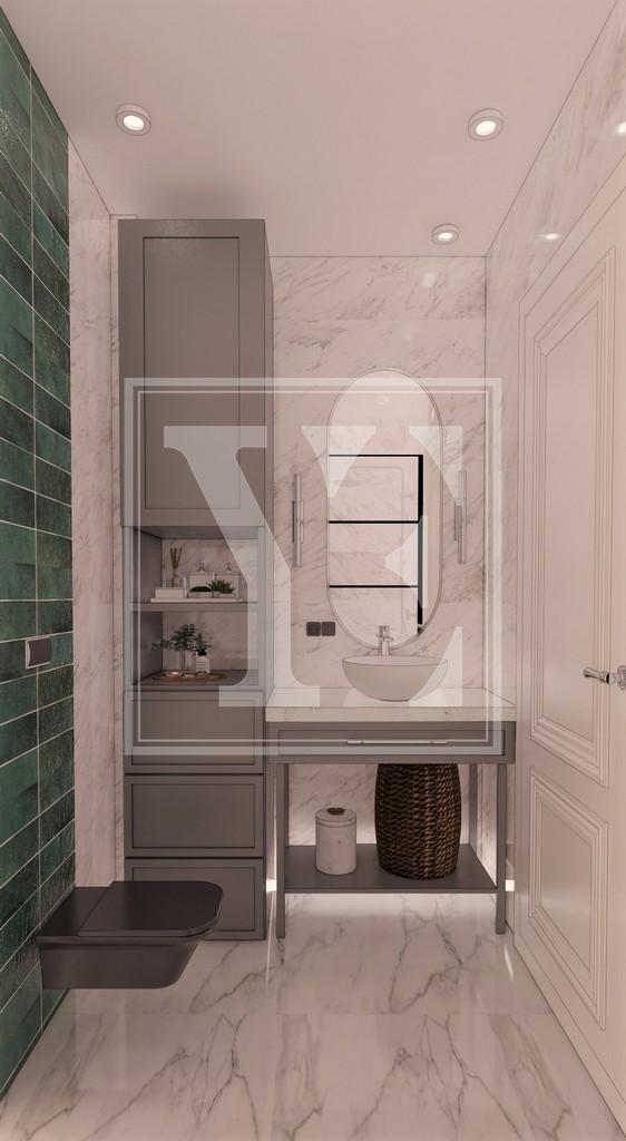 Дворівнева вілла в красивому районі Бекташ