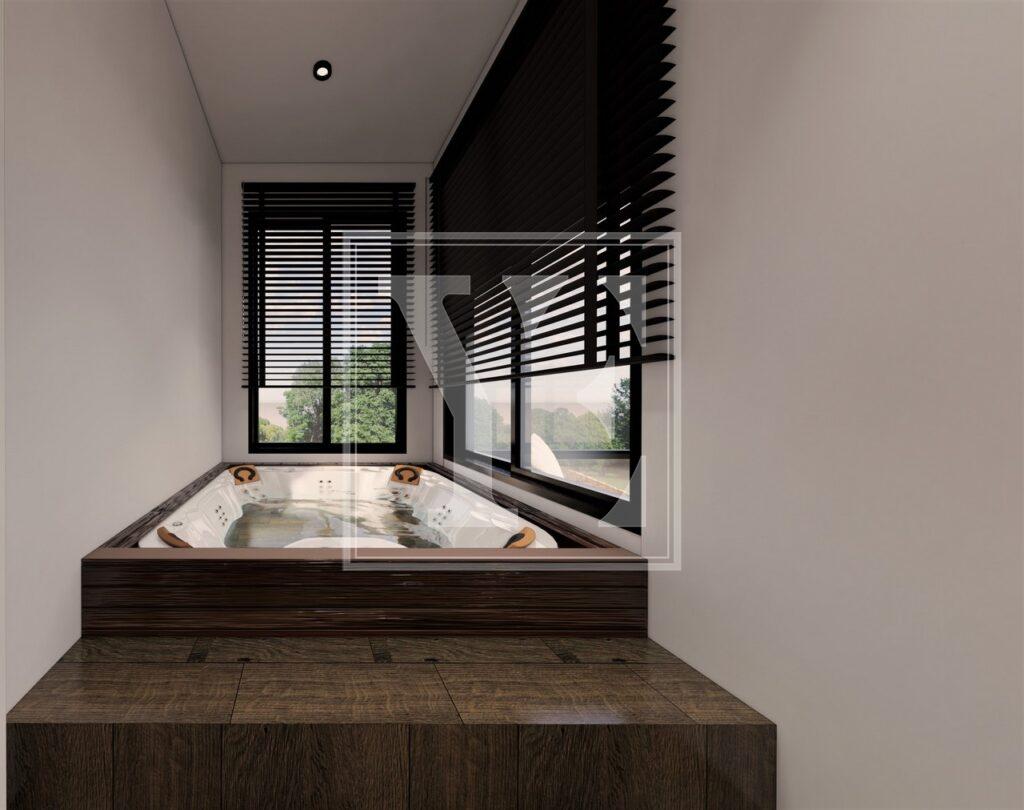 Дворівнева вілла в красивому районі Бекташ