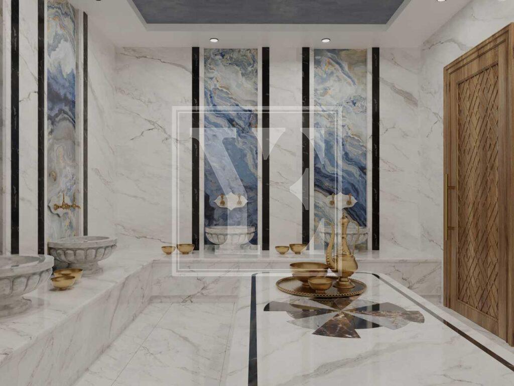 آپارتمان شیک 1+1 با منظره زیبای دریا در مرکز آلانیا