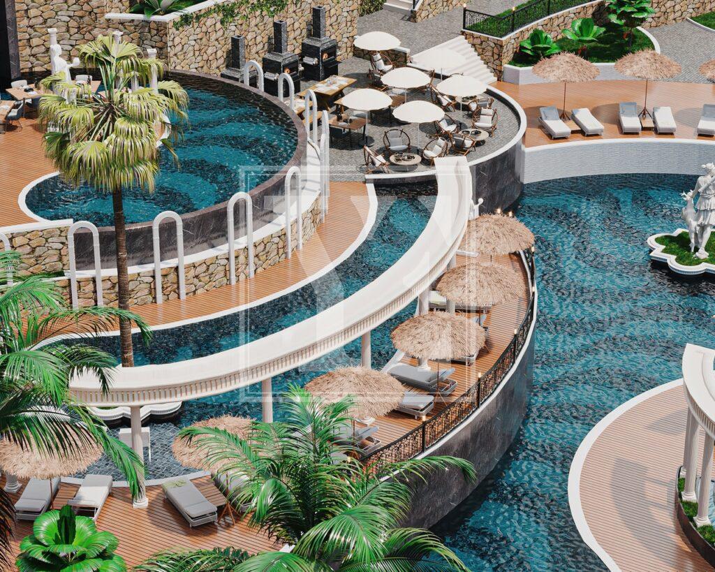 Neue Dach-Maisonette 4+1 zur Investition in der schönen Gegend in Turkler