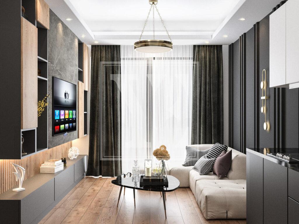 Schöne Garten-Maisonette 2+1 mit schöner Lage in Cikcilli, Alanya