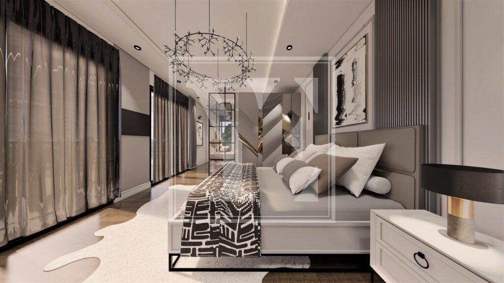 Дворівнева вілла в красивому районі Бекташ