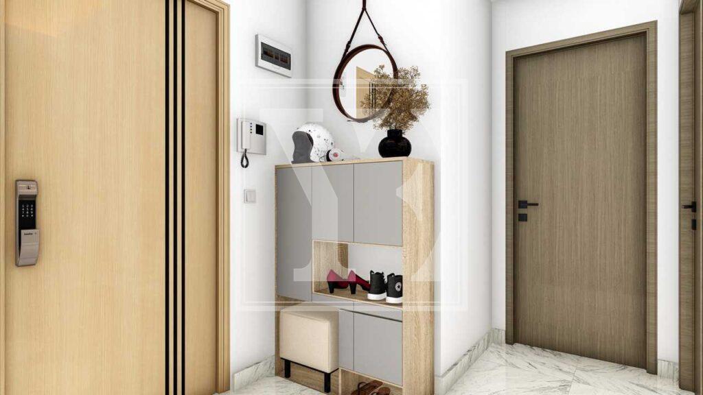 Tolle Maisonette-Wohnung 2+1 in der wunderschönen Gegend in Çiplakli