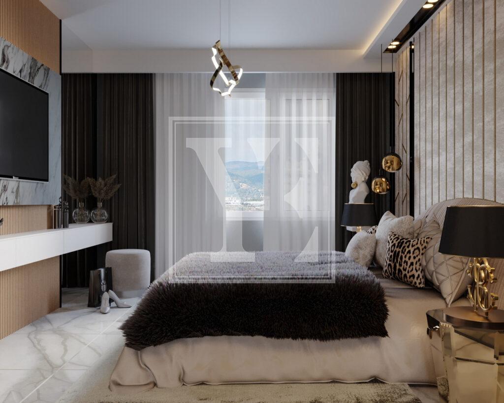 Neue Dach-Maisonette 4+1 zur Investition in der schönen Gegend in Turkler